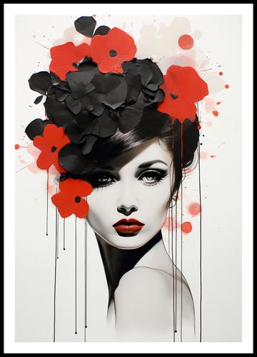 Plakat 68x98cm Kwiatowa Pasja na Arena.pl