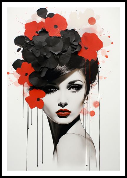 Plakat 68x98cm Kwiatowa Pasja zdjęcie 3