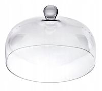 KROSNO Home klosz szklany POKRYWA szklana na ciasta owoce sery torty Ø 26cm