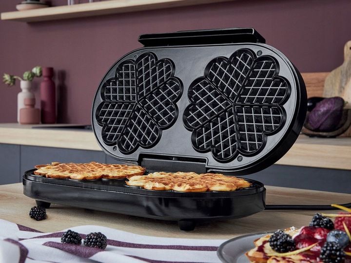 SILVERCREST KITCHEN TOOLS Gofrownica podwójna SDW 1200 C1, 1200 W 373 zdjęcie 3