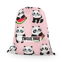 WORKO-PLECAK DZIECIĘCY z Twoim imieniem Panda 152