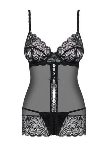 Prześwitująca Babydoll - Obsessive Contica L/XL na Arena.pl