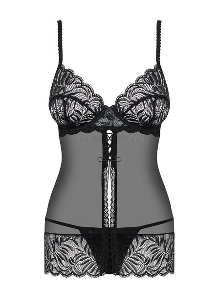 Prześwitująca Babydoll - Obsessive Contica L/XL zdjęcie 3