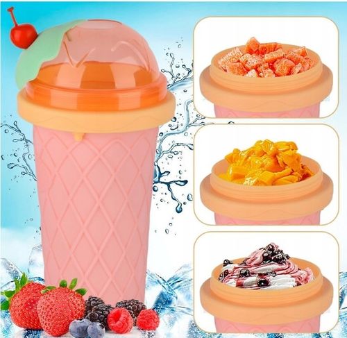 SLUSHY KUBEK DO ROBIENIA LODÓW SORBETÓW SLUSHY GRANITY KOLORY na Arena.pl