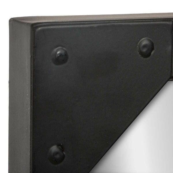 Lustro Lola czarne 54x74cm zdjęcie 3