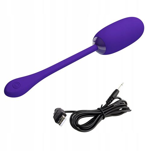 Jajeczko wibrujące dla kobiet, opływowy kształt. Intymny gadżet. na Arena.pl