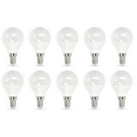 10x Żarówka LED MB 8,5W Barwa Ciepła Biała E14 3000K 180 stopni 806lm