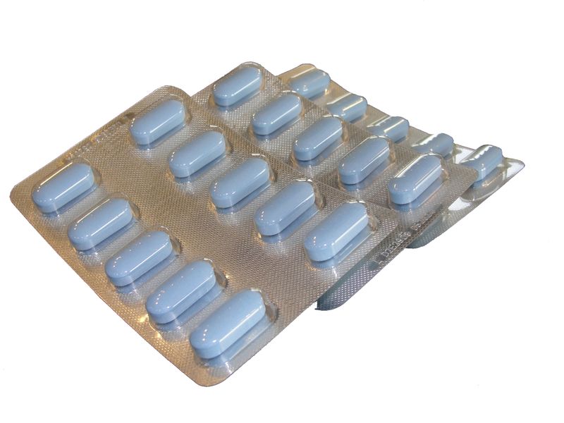 Niebieskie tabletki na erekcję i potencję 30 szt anty viagra zdjęcie 2