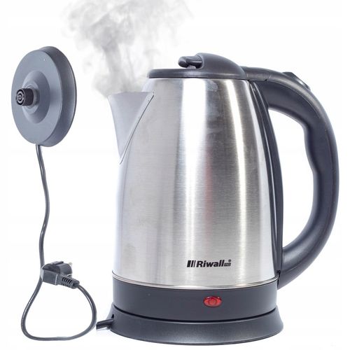 CZAJNIK ELEKTRYCZNY BEZPRZEWODOWY METALOWY OBROTOWY 1.8L FAST RIWALL na Arena.pl