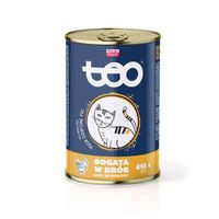 Karma mokra dla kota TEO bogata w drób 415 g