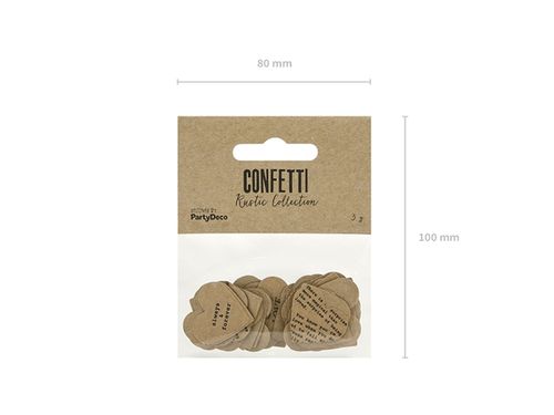 Konfetti papierowe Serca - 1 cm - 3 g na Arena.pl
