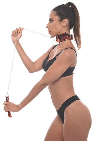 Sportsheets Amber Collar And Leash na Arena.pl