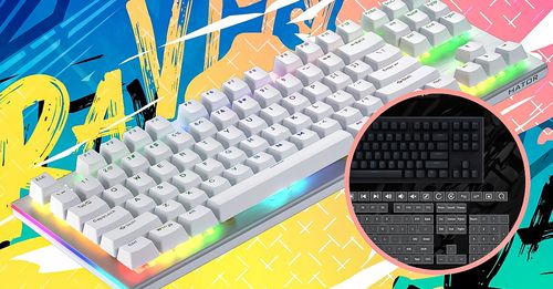 Klawiatura HATOR Gravity X TKL (biała) na Arena.pl