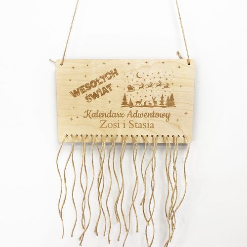 KALENDARZ ADWENTOWY z grawerem dla dziecka  BAZA  08 na Arena.pl