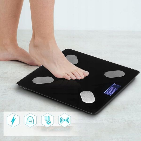 INTELIGENTNA WAGA ŁAZIENKOWA bluetooth inteligentna analityczna SMART SLIM zdjęcie 5