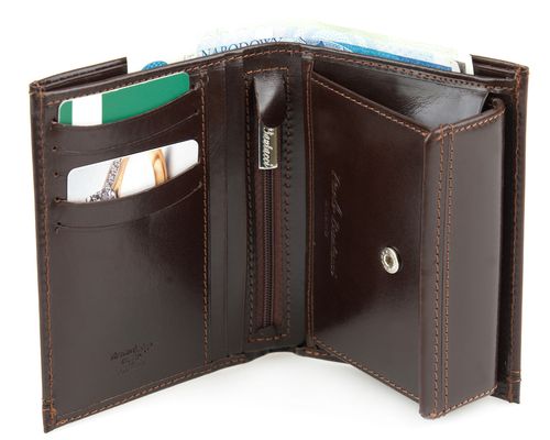 Portfel męski Eugenio - Paolo Bantacci Brązowy na Arena.pl