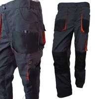 Spodnie robocze męskie mocne do pasa monterskie