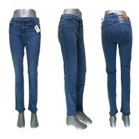 Damskie jeansy Levi's 724 rurki wysoki stan 188830107 oryg. Levis W28/L34