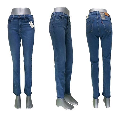 Damskie jeansy Levi's 724 rurki wysoki stan 188830107 oryg. Levis W28/L34 na Arena.pl