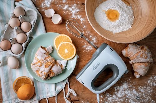 MIKSER RĘCZNY 750W ROBOT KUCHENNY TURBO 4 KOŃCÓWKI na Arena.pl