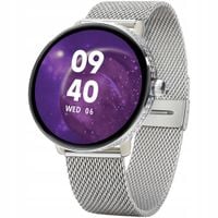 Smartwatch Damski Hagen HB39.111.1411 srebrny bransoleta