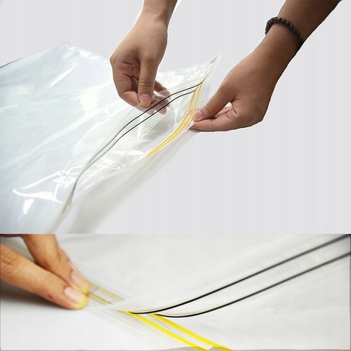 ZESTAW WORKÓW PRÓŻNIOWYCH 10 SZT 50x70 WIELOKROTNEGO UŻYTKU MOCNE SZCZELNE na Arena.pl