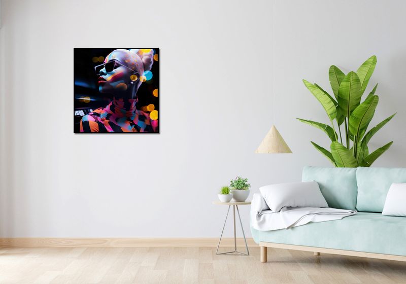 Plakat 70x70cm Melodia Bijąca z Duszy zdjęcie 4