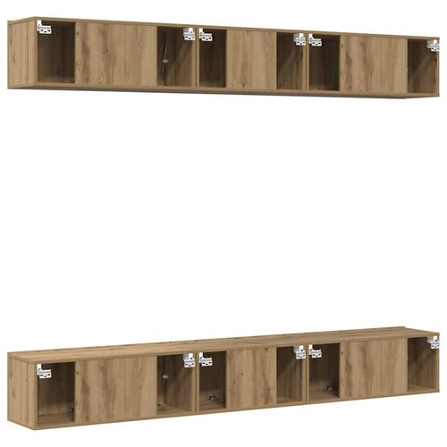 Zestaw szafek RTV 6 pcs dąb artisan 80 x 30 x 30 cm na Arena.pl