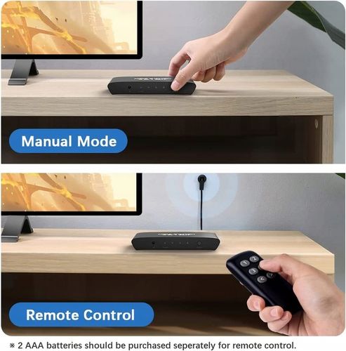 ROZDZIELACZ PRZEŁĄCZNIK SWITCH 3x HDMI 4K FULL HD na Arena.pl