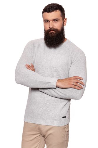 LEE STRUCTURED CREW KNIT GREY MELE L84EOC37 S na Arena.pl