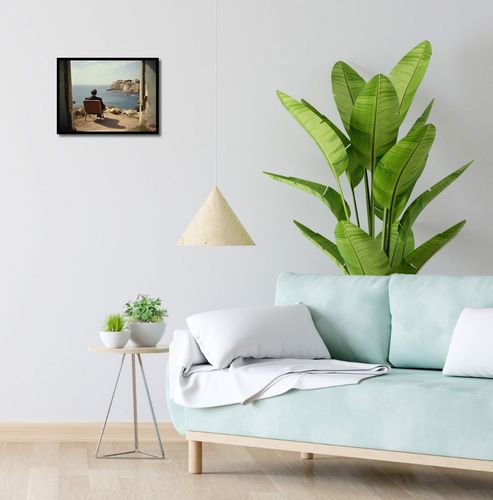 Plakat 40x30cm Samotna Nadmorska Konfrontacja na Arena.pl