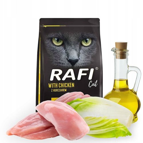 RAFI Cat z Kurczakiem 7kg sucha karma dla kota na Arena.pl