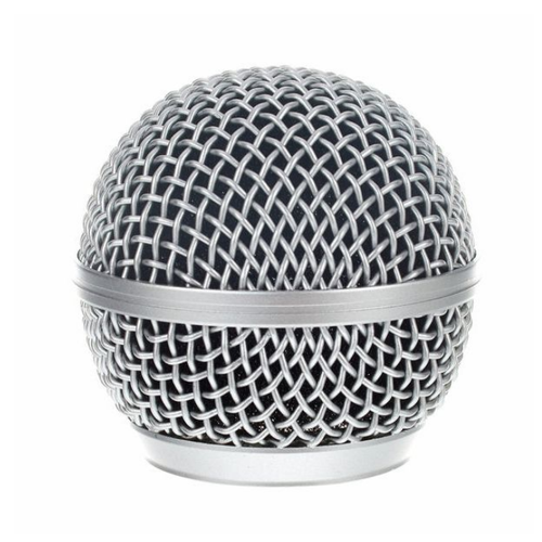 Siatka Grill Główka Sitko mikrofon Shure SM58 Srebrny Silver the t.bone na Arena.pl