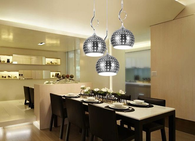 NOWOCZESNA LAMPA WISZĄCA ONE BALL ŻYRANDOL LED KULA CHROM POJEDYNCZA zdjęcie 2