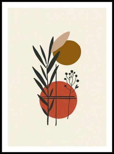 Plakat 50x70cm Kontrast w Botanice na Arena.pl
