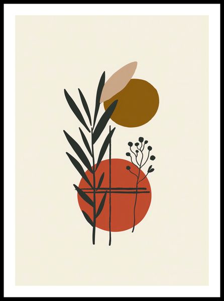 Plakat 50x70cm Kontrast w Botanice zdjęcie 3