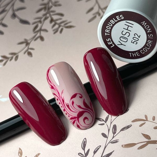 YOSHI Lakier hybrydowy Les Troubles 6ml – 502 zdjęcie 4