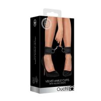 Velvet Adjustable Ankle Cuffs