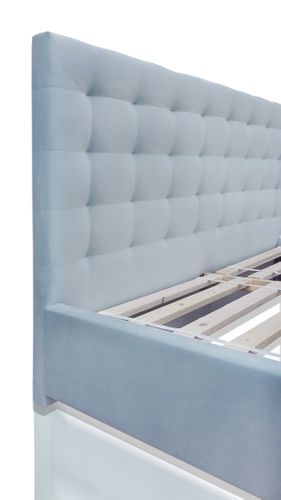 Łóżko tapicerowane Nikodem 160/200 wkład listewkowy na Arena.pl