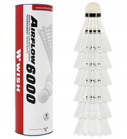 Lotki Do Badmintona Nylonowe 6 szt. Zestaw Lotek WISH S-320