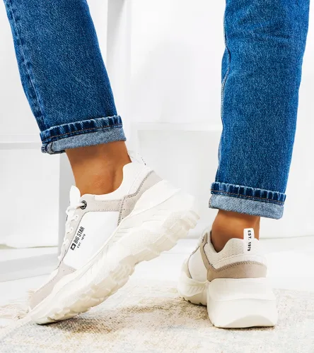 Białe sneakersy Big Star JJ274288 41 na Arena.pl