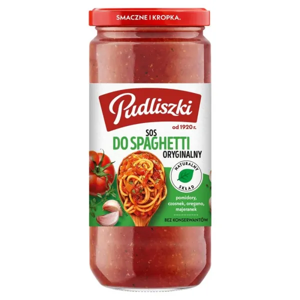 PUDLISZKI SOS ORYGINALNY 500G DO SPAGHETTI zdjęcie 1
