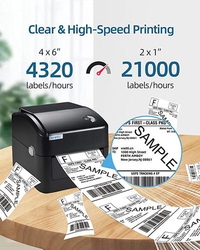 Drukarka termiczna do etykiet z Bluetooth Vretti na Arena.pl