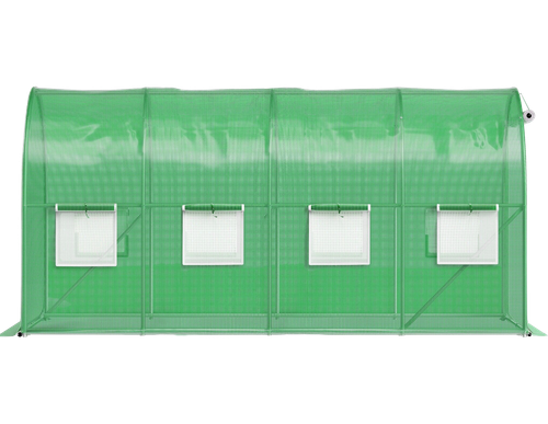 FOLIA ZAMIENNA zielona 4x2x2 8m² tunel ogrodowy foliowy szklarnia 2 wejścia na Arena.pl