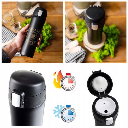 KUBEK TERMICZNY Z GRAWEREM PREZENT NA URODZINY PREZENT NA WALENTYNKI na Arena.pl