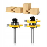 Zestaw rowków i piór i wpustów frezów do drewna 8mm