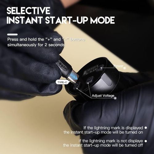 Najlepszy wybór Zestaw do tatuażu Maszynka do tatuażu MAST Baterie Wireles na Arena.pl