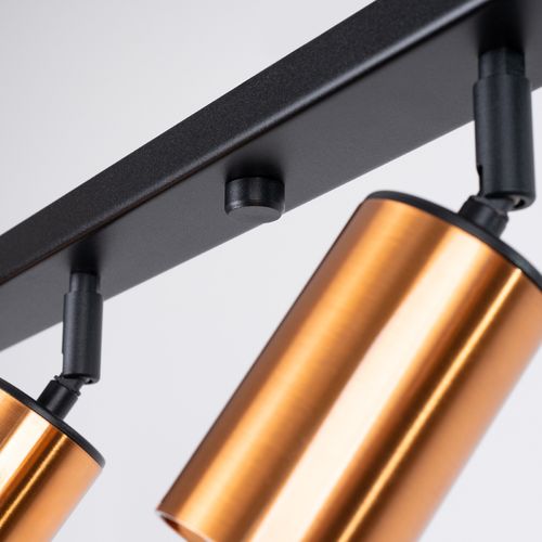 Plafon WINX 6L czarny/miedź na Arena.pl