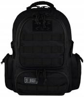 Plecak 4-komorowy Military Black