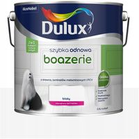 Dulux farba do boazerii drewna paneli PCV Szybka Odnowa Boazerie BIAŁY 2,5L